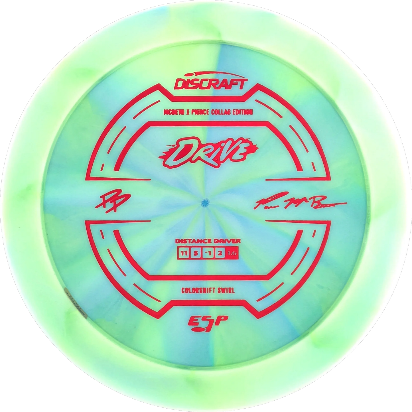 ESP Colorshift Swirl 2025 Paige Pierce & Paul Mcbeth Collab Drive