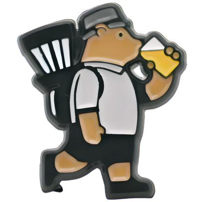 Beer Bear Pin