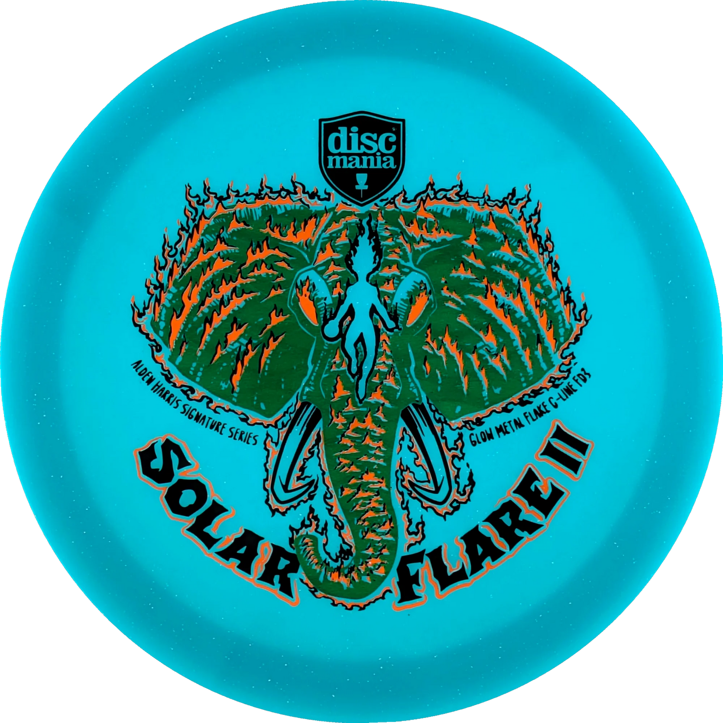 C-Line Glow Metalflake Solar Flare 2 Alden Harris FD3