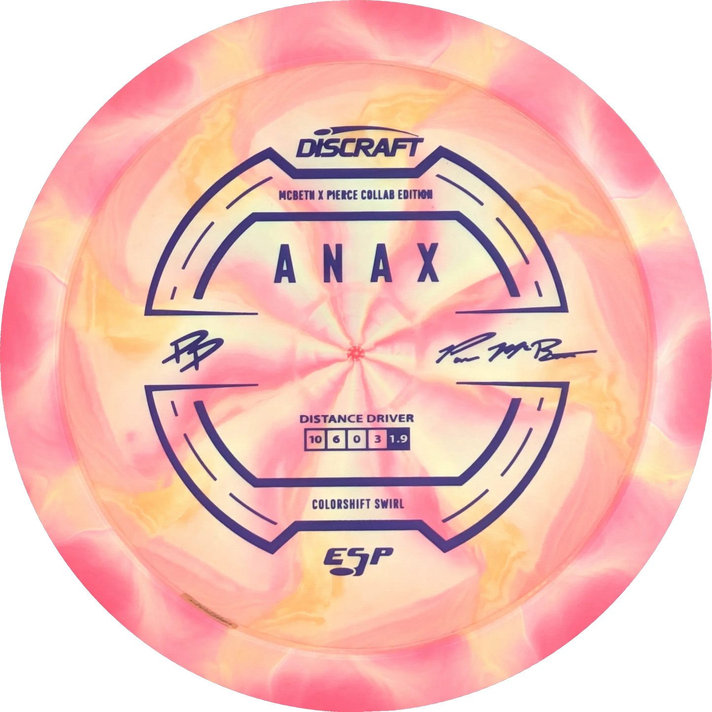 ESP Colorshift Swirl 2025 Paige Pierce & Paul Mcbeth Collab Anax