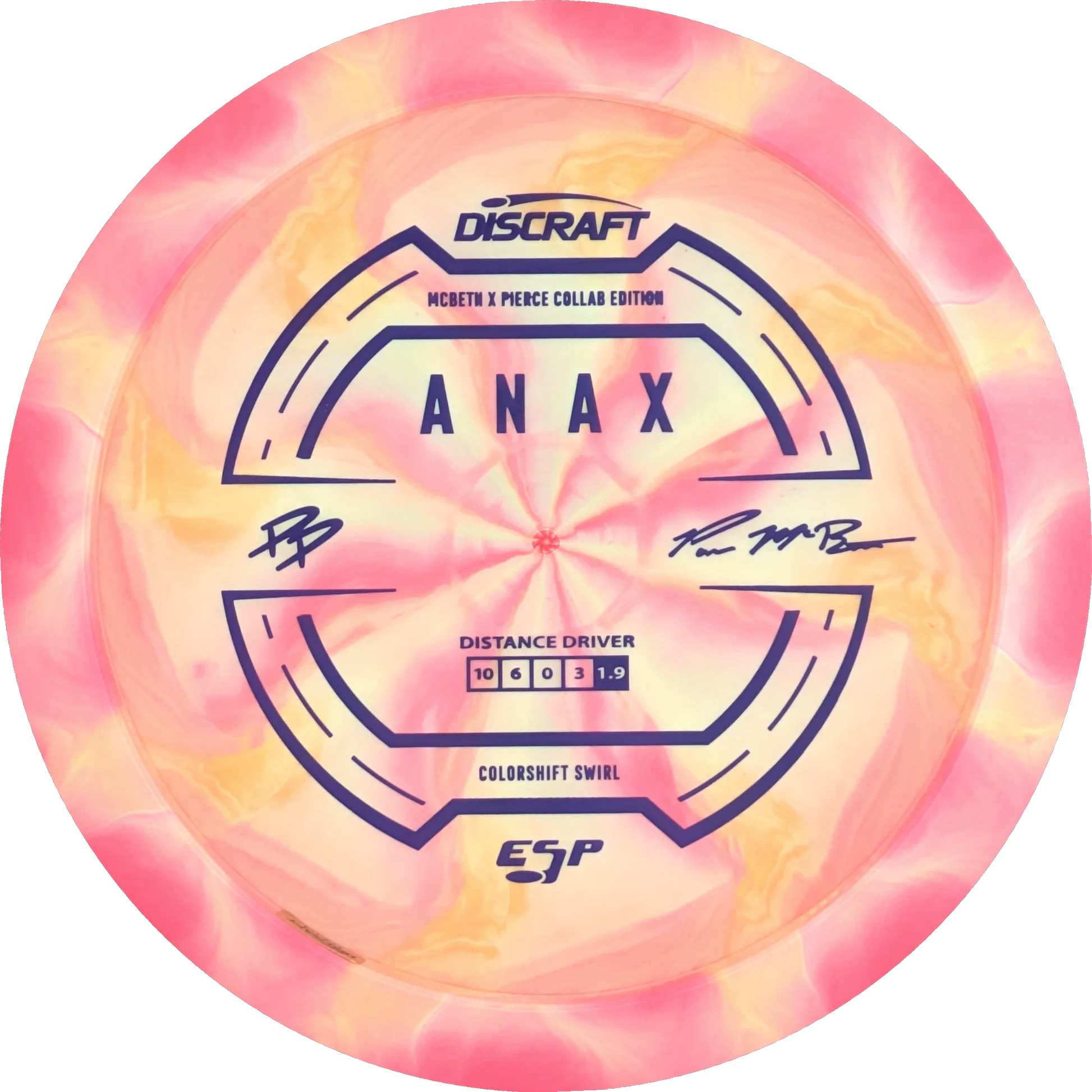 ESP Colorshift Swirl 2025 Paige Pierce & Paul Mcbeth Collab Anax