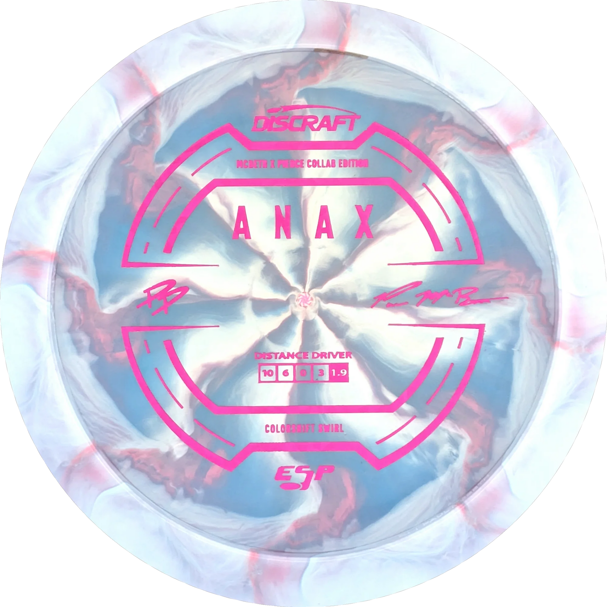 ESP Colorshift Swirl 2025 Paige Pierce & Paul Mcbeth Collab Anax