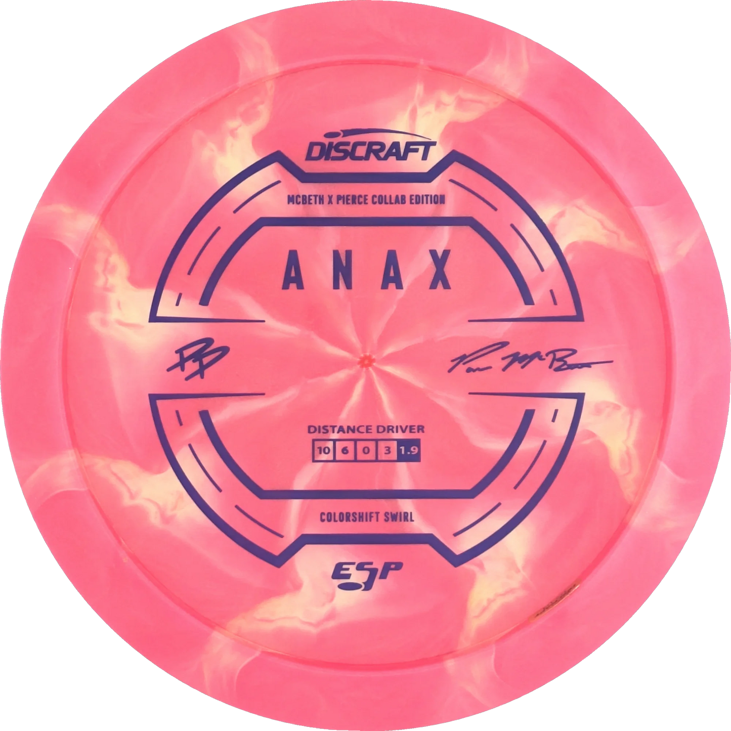 ESP Colorshift Swirl 2025 Paige Pierce & Paul Mcbeth Collab Anax