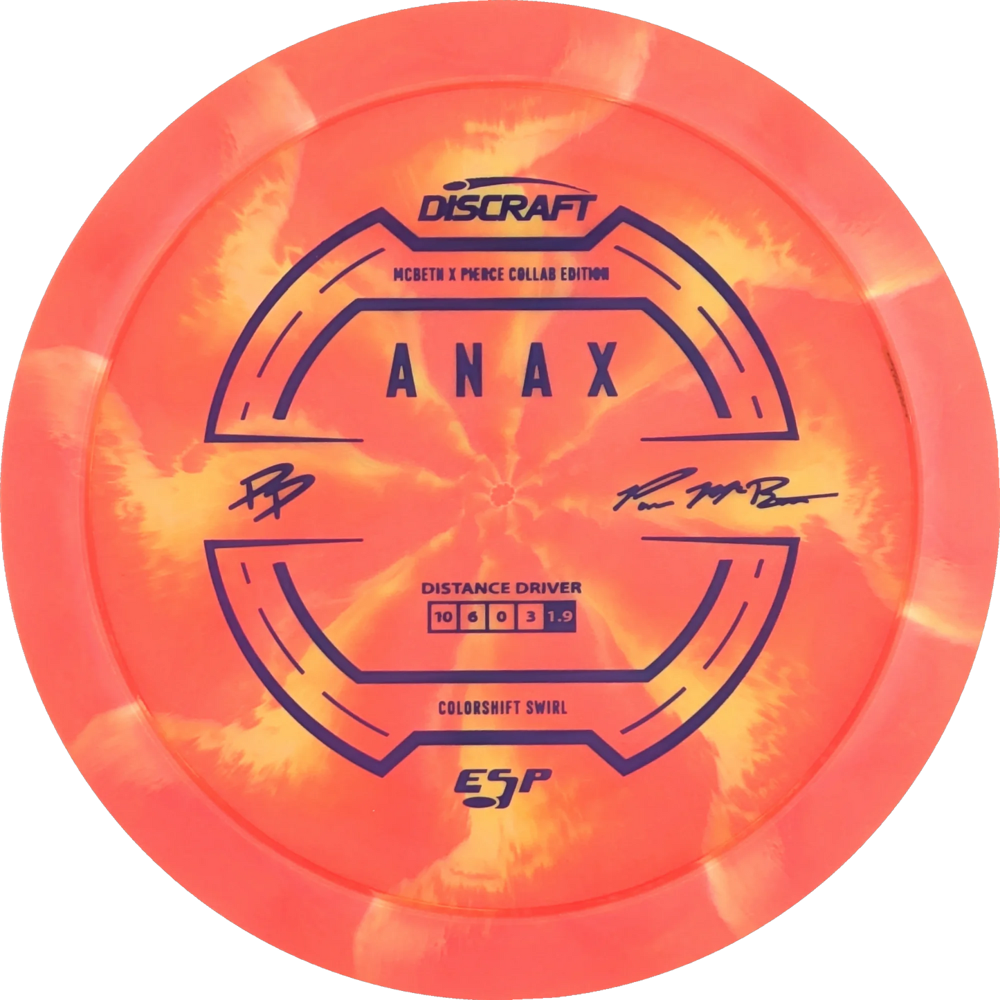 ESP Colorshift Swirl 2025 Paige Pierce & Paul Mcbeth Collab Anax