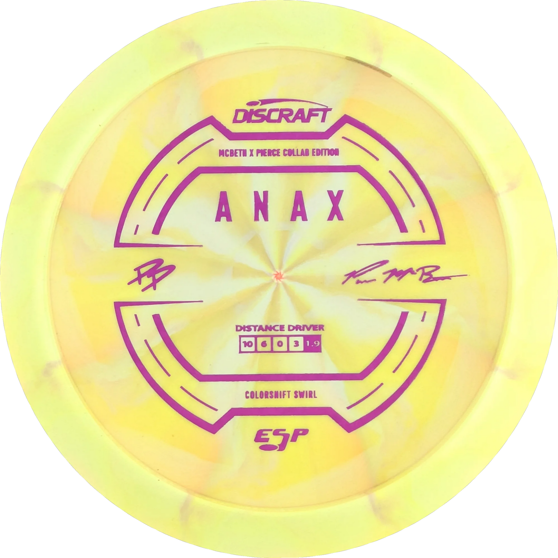 ESP Colorshift Swirl 2025 Paige Pierce & Paul Mcbeth Collab Anax