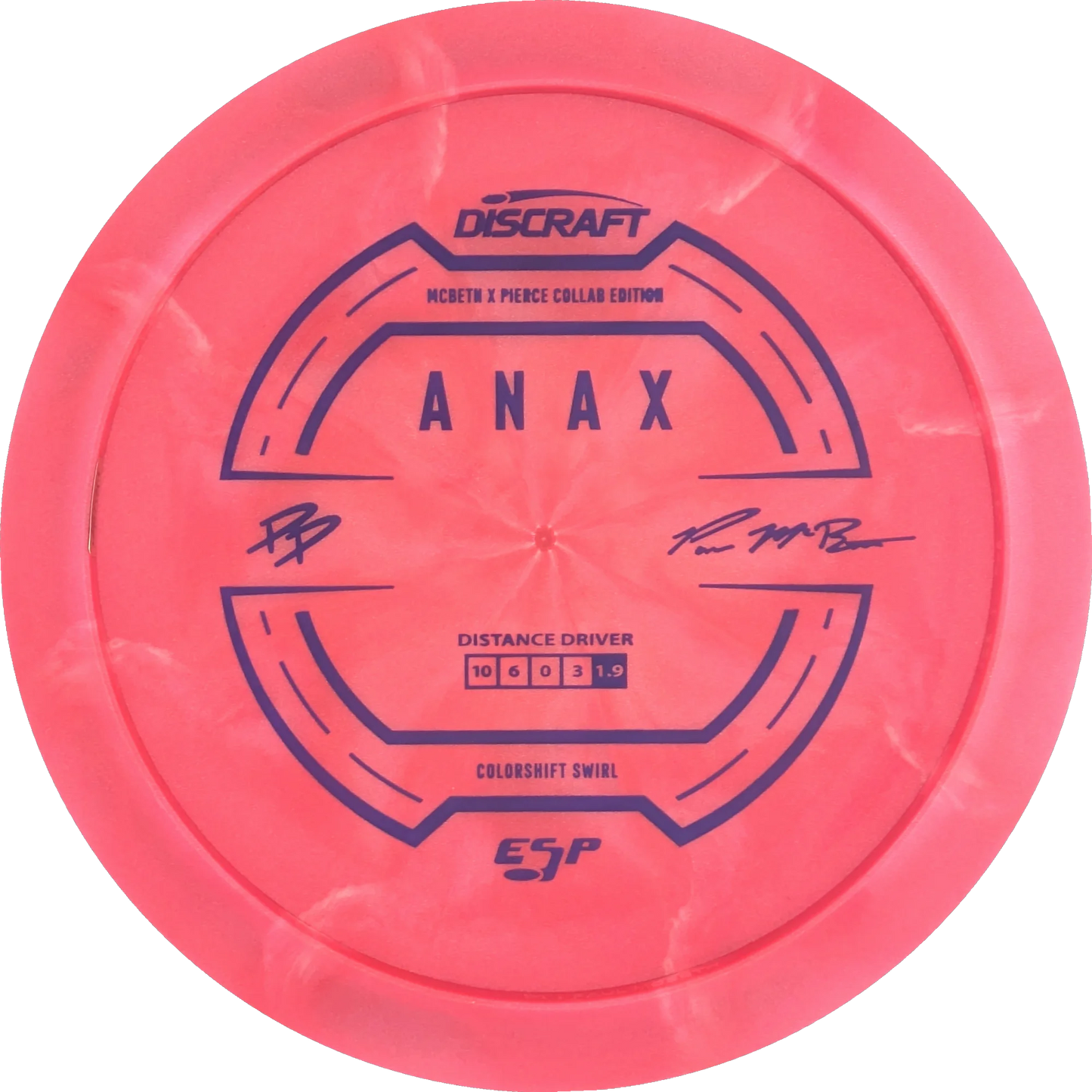ESP Colorshift Swirl 2025 Paige Pierce & Paul Mcbeth Collab Anax