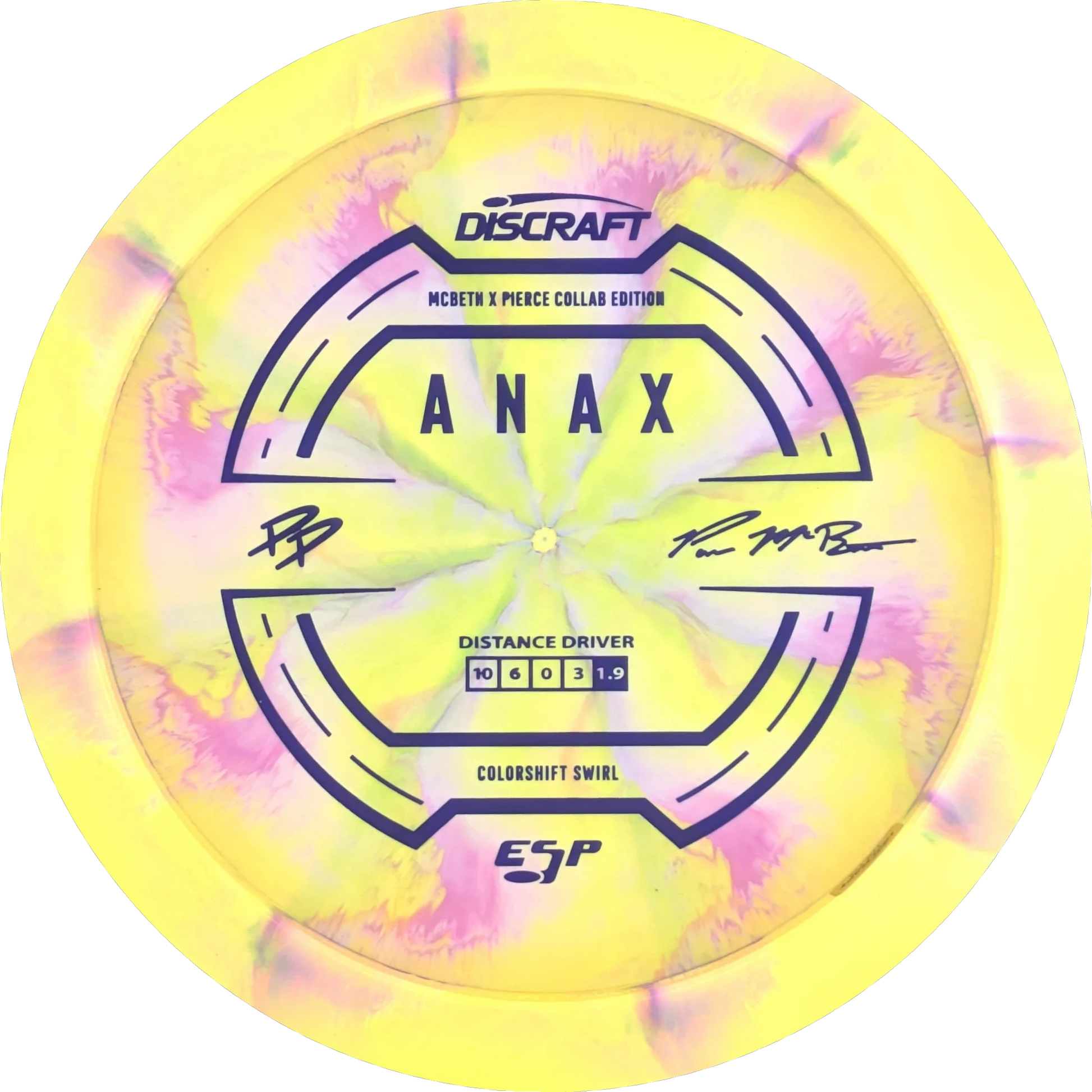 ESP Colorshift Swirl 2025 Paige Pierce & Paul Mcbeth Collab Anax