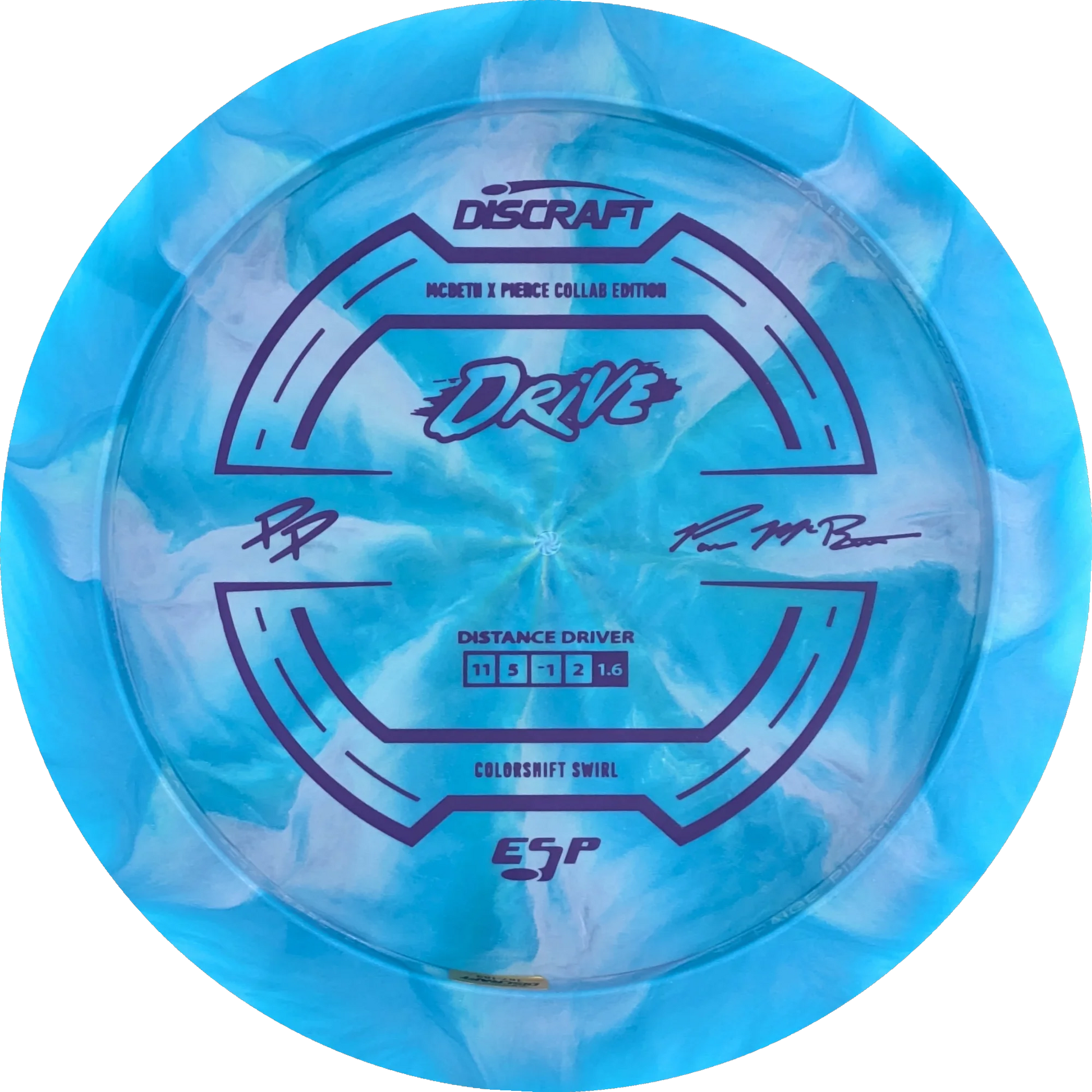 ESP Colorshift Swirl 2025 Paige Pierce & Paul Mcbeth Collab Drive