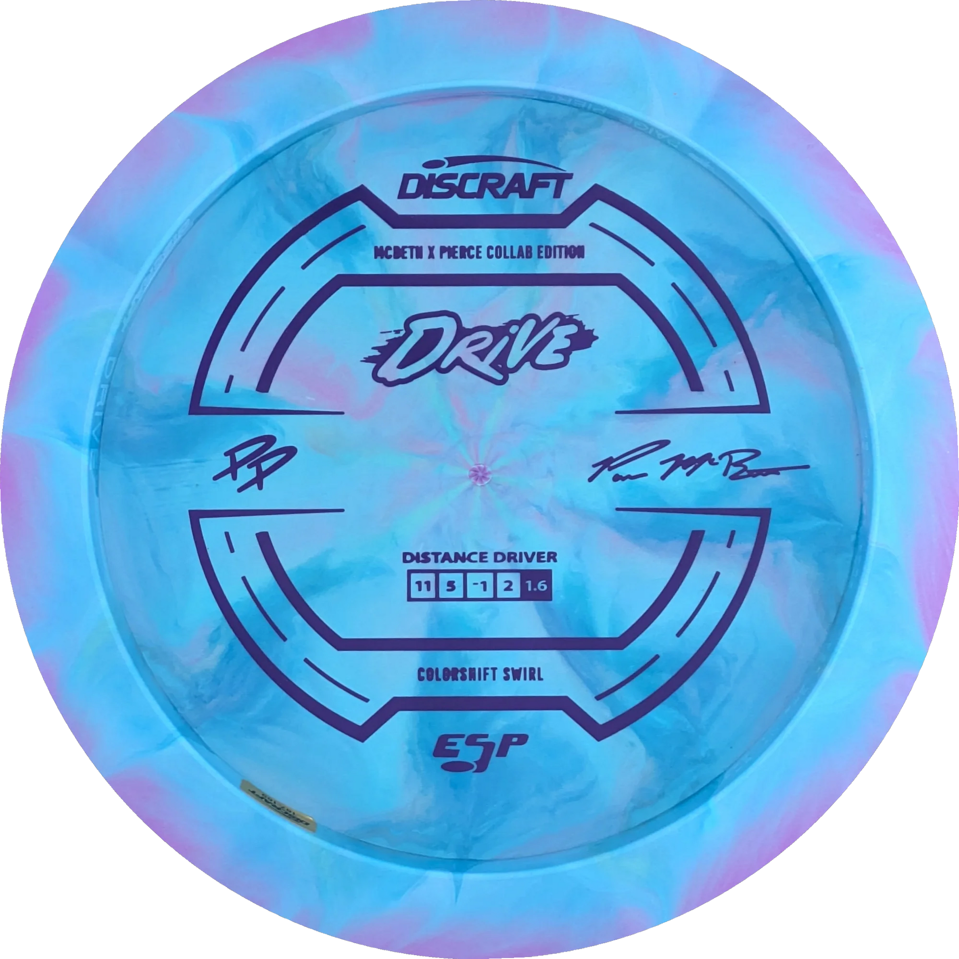 ESP Colorshift Swirl 2025 Paige Pierce & Paul Mcbeth Collab Drive