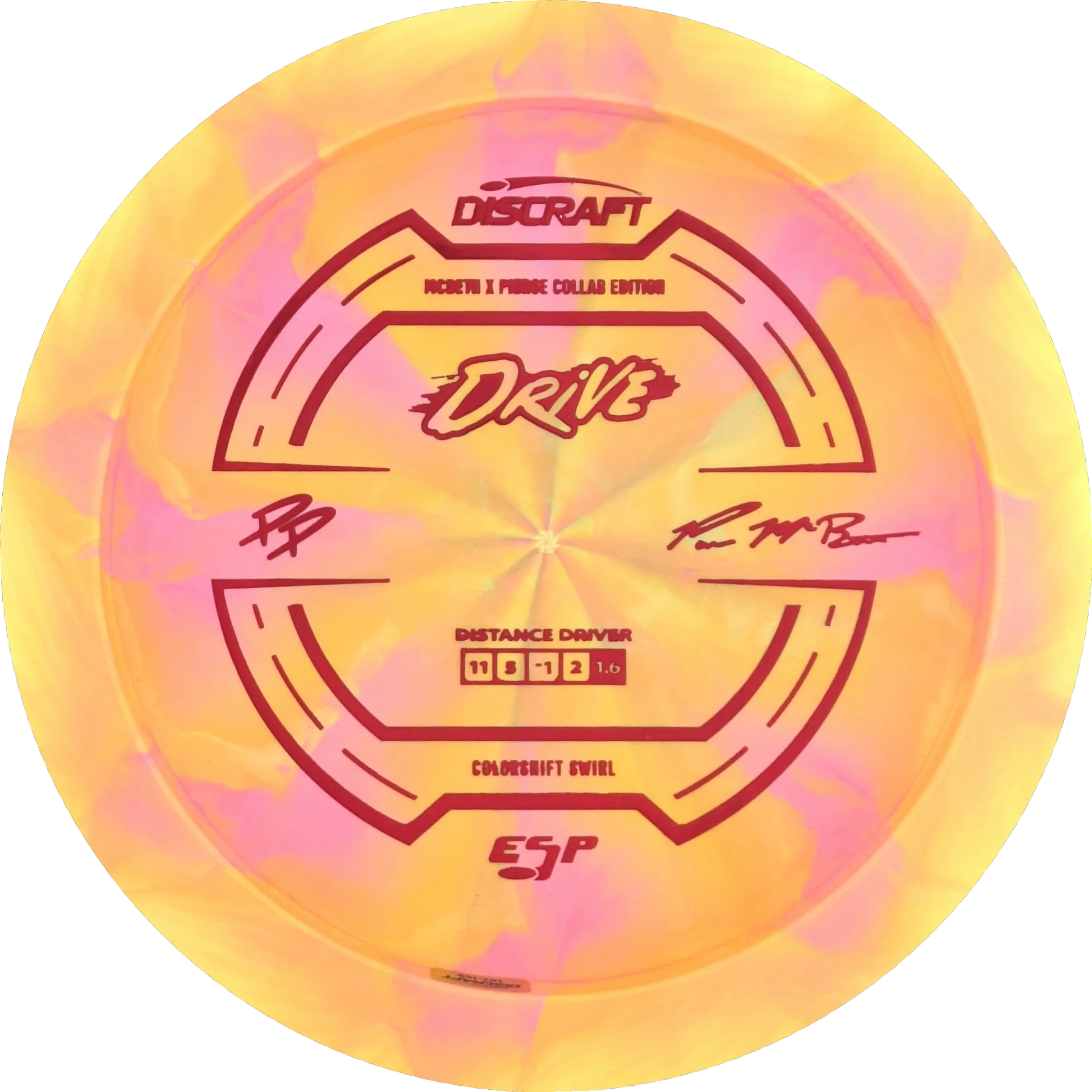 ESP Colorshift Swirl 2025 Paige Pierce & Paul Mcbeth Collab Drive