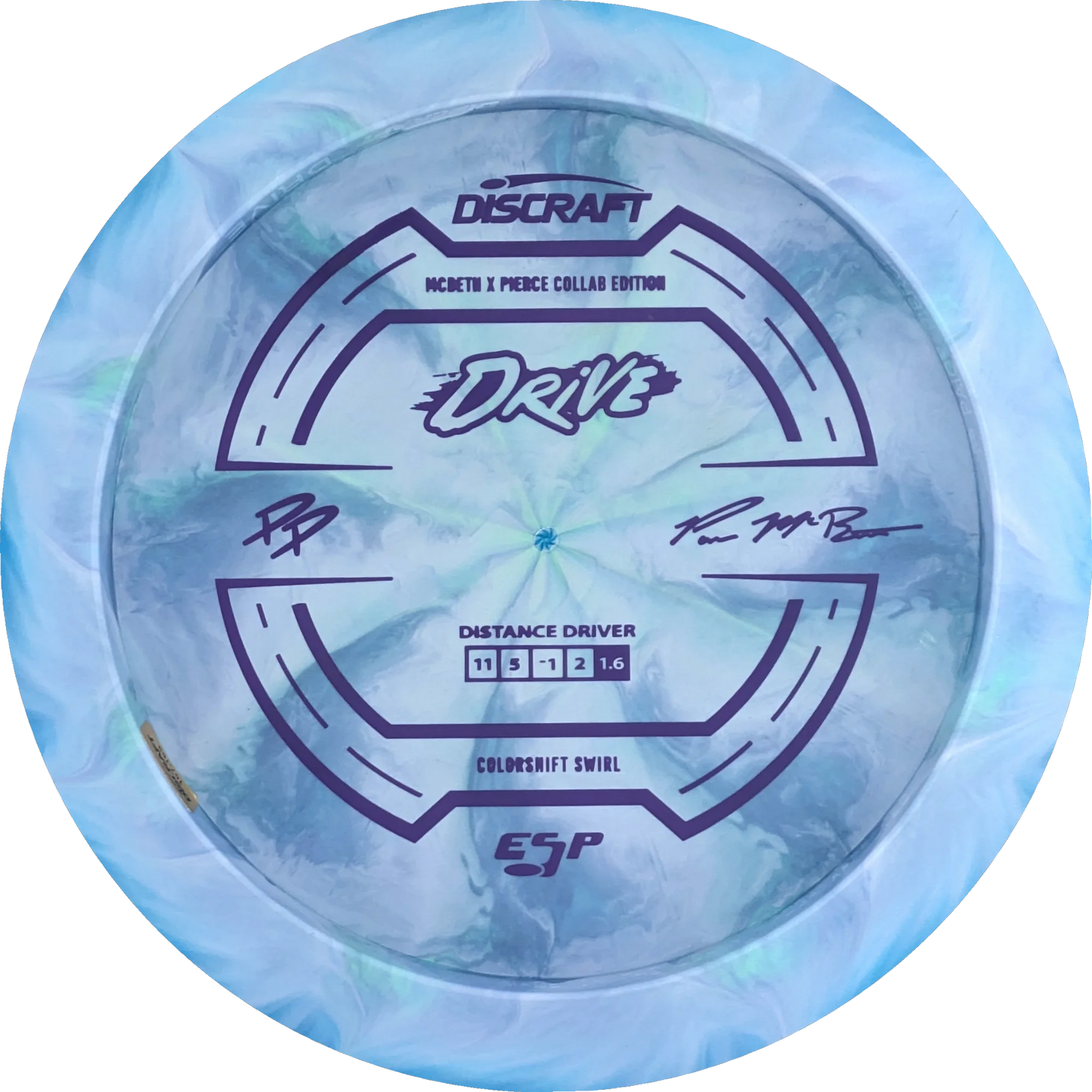 ESP Colorshift Swirl 2025 Paige Pierce & Paul Mcbeth Collab Drive