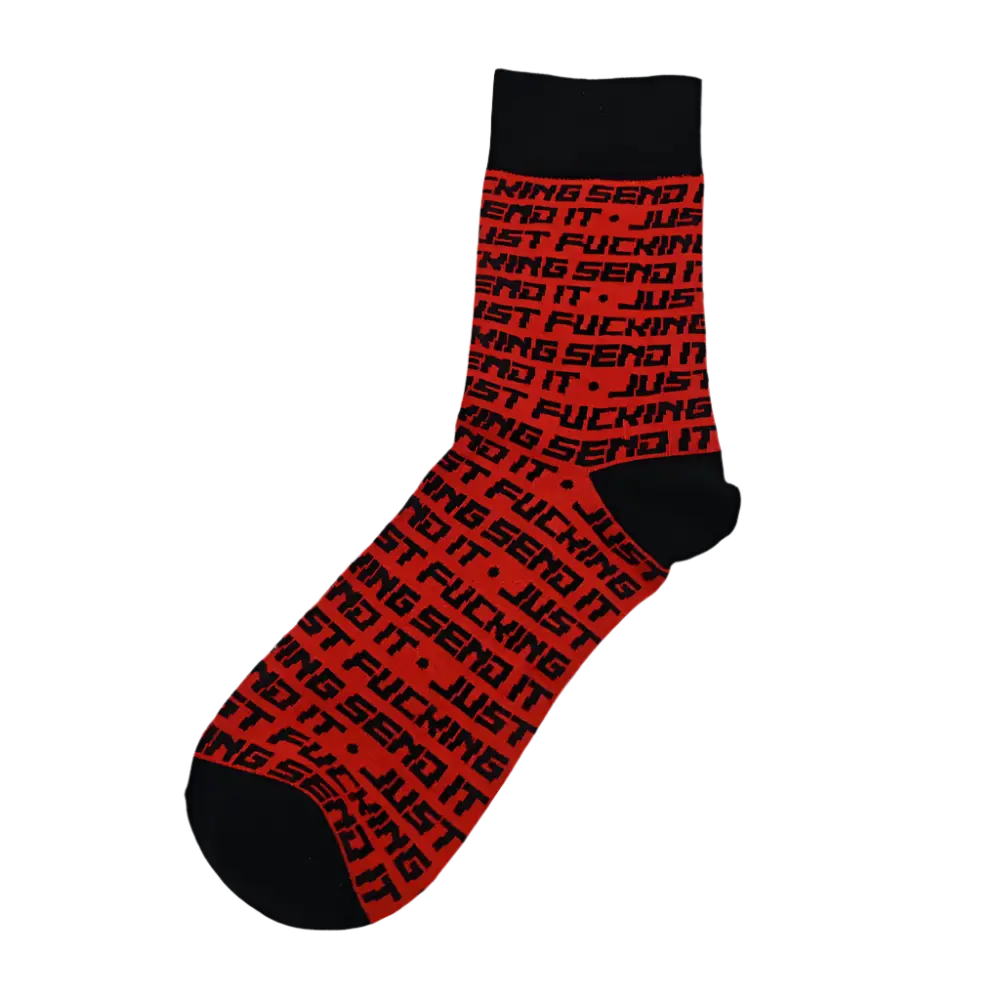 "Just Send It" Socks