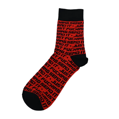 "Just Send It" Socks
