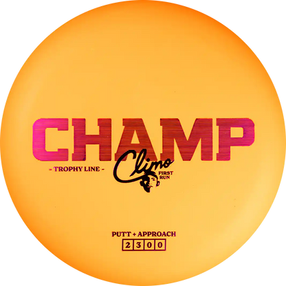 Trophy Line Champ First Run