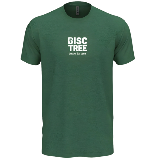 Disc Tree Center Logo Unisex T-Shirt