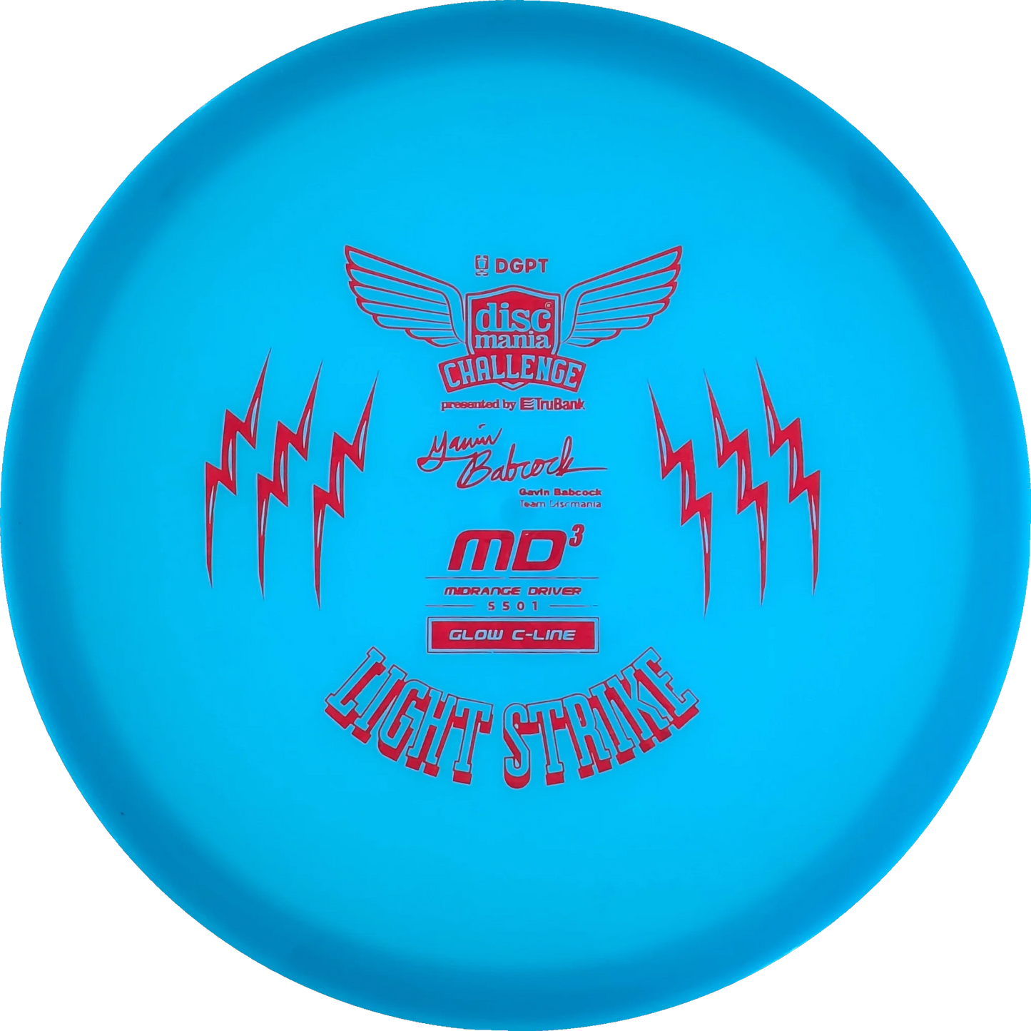 C-line Glow 2026 Discmania Challenge MD3