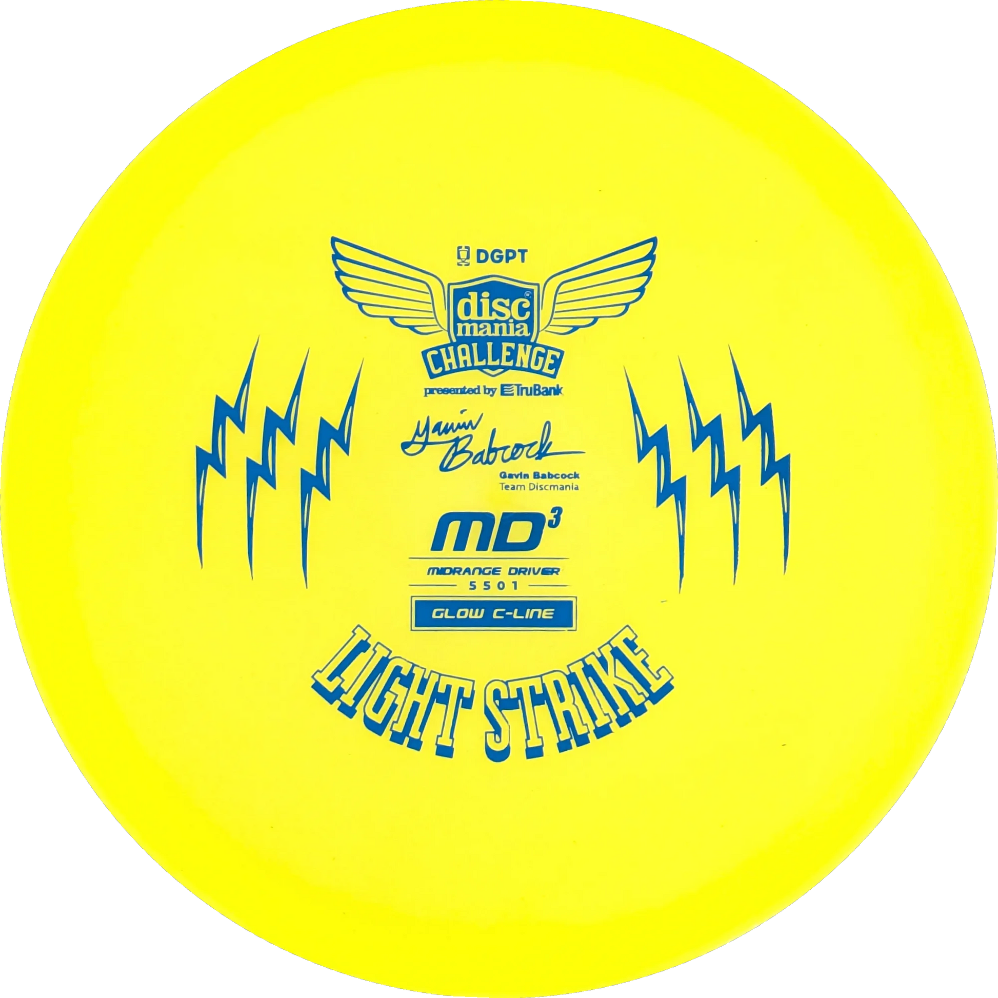 C-line Glow 2026 Discmania Challenge MD3