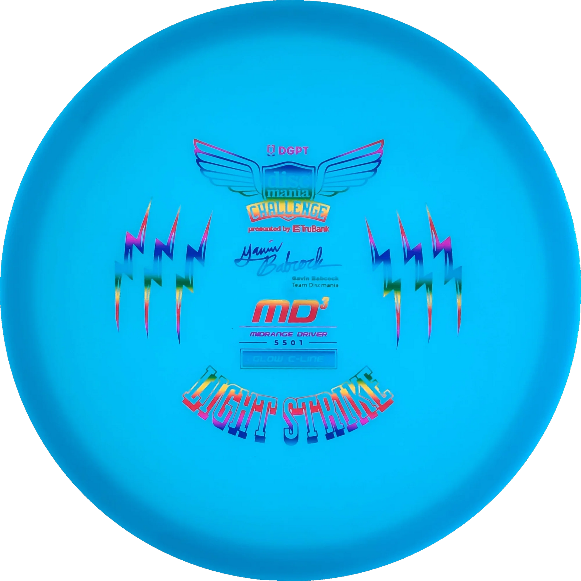C-line Glow 2026 Discmania Challenge MD3