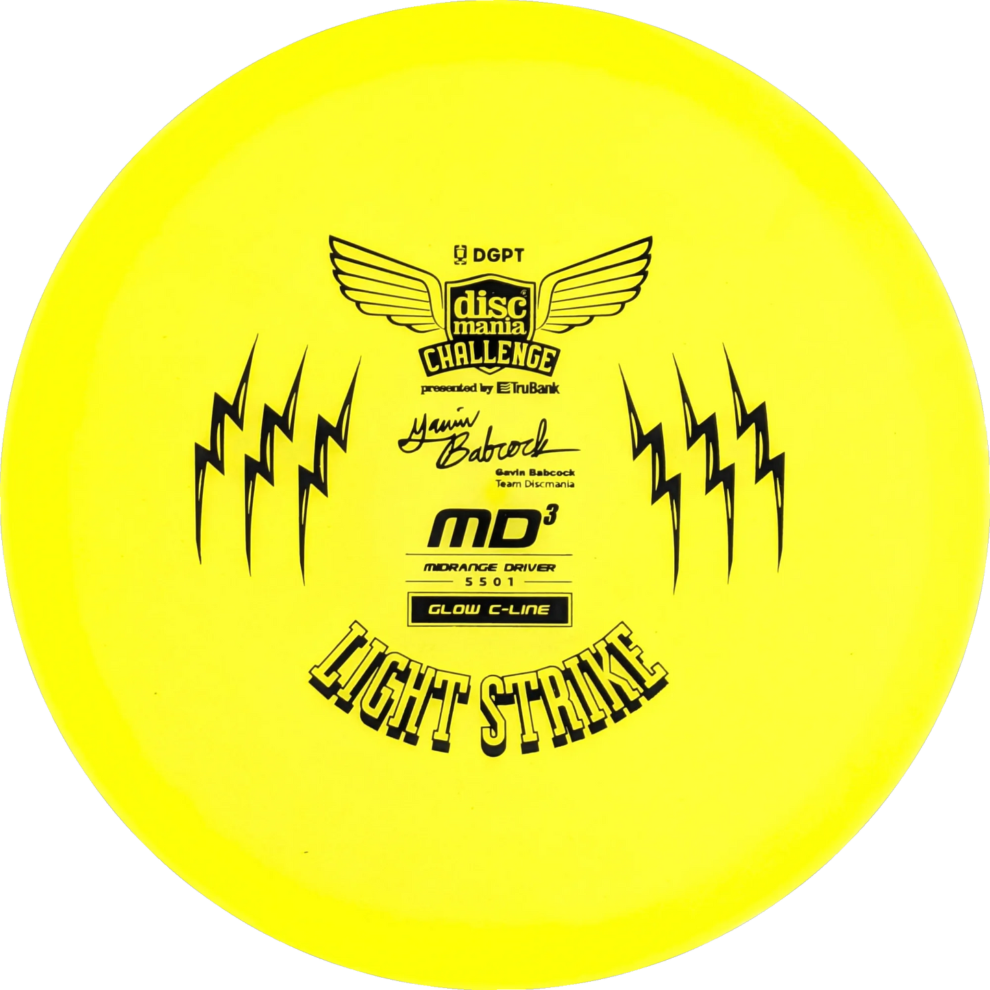 C-line Glow 2026 Discmania Challenge MD3