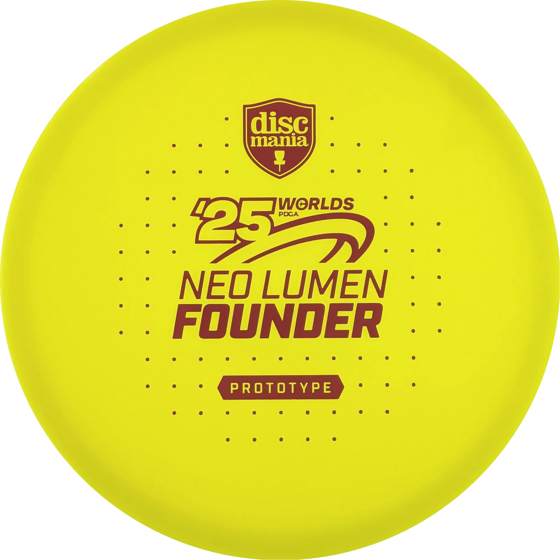 Neo Lumen 2025 PDGA Worlds Founder Prototype