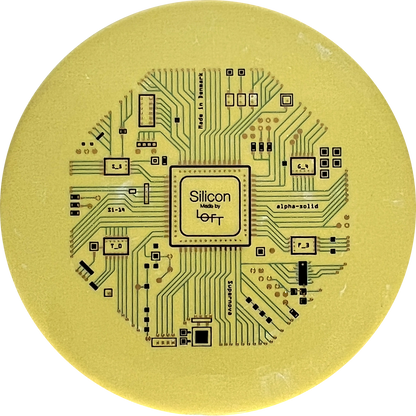 Alpha-solid Silicon Supernova Microchip Stamp