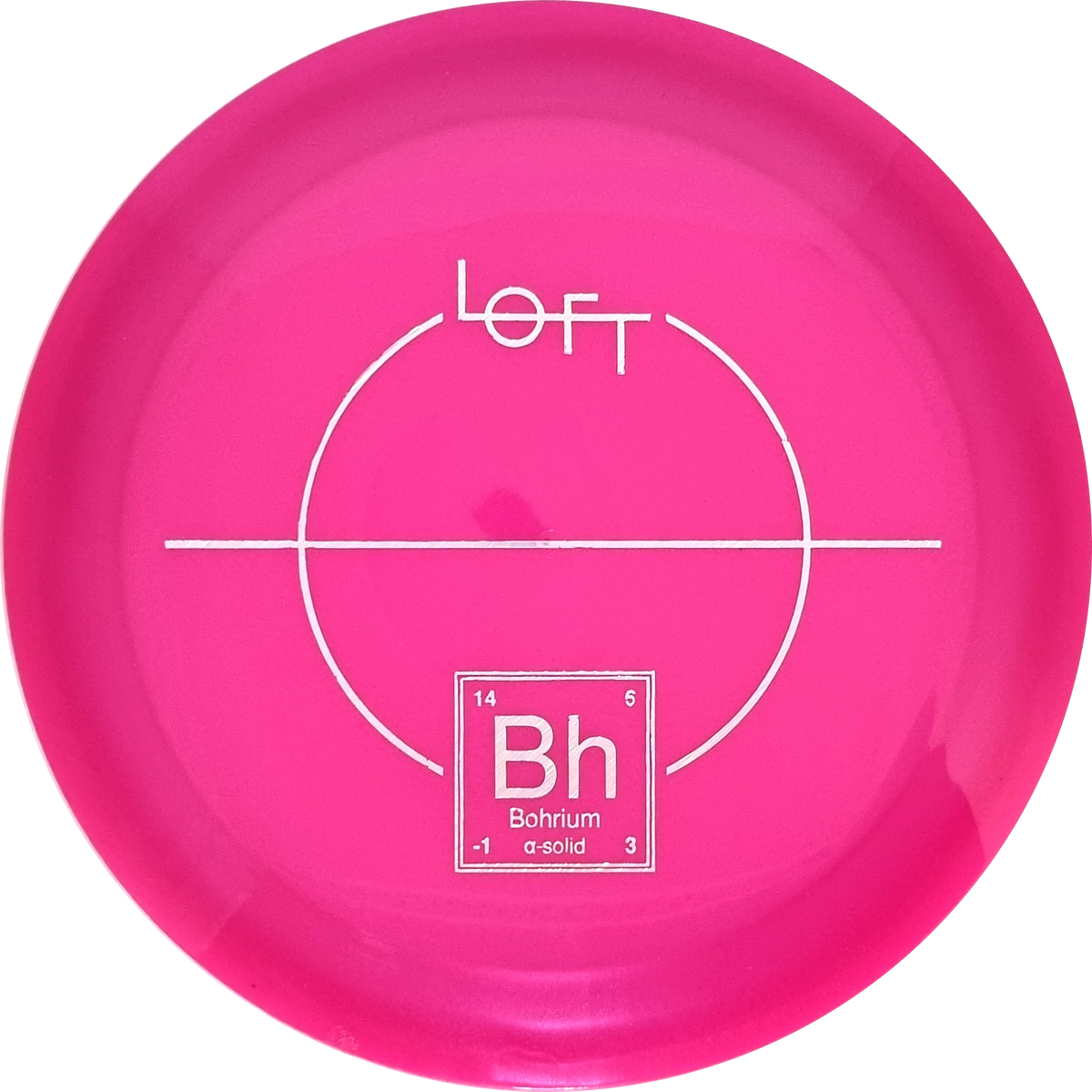 Alpha-solid Bohrium