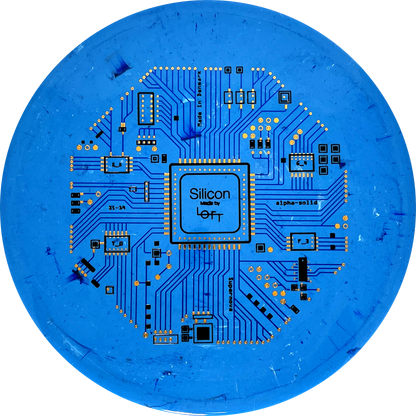 Alpha-solid Silicon Supernova Microchip Stamp