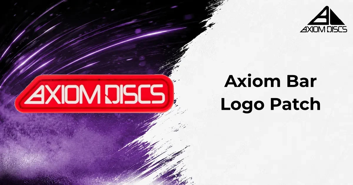 Axiom Bar Logo Patch – Disc Tree