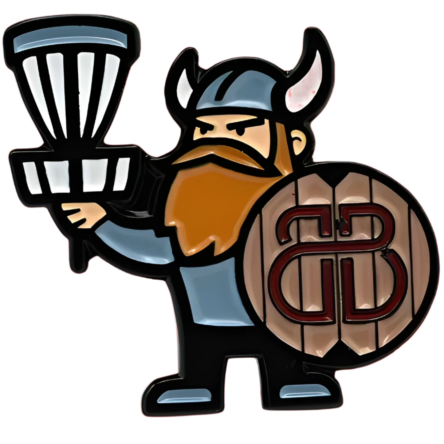 Disc Golf Viking Pin